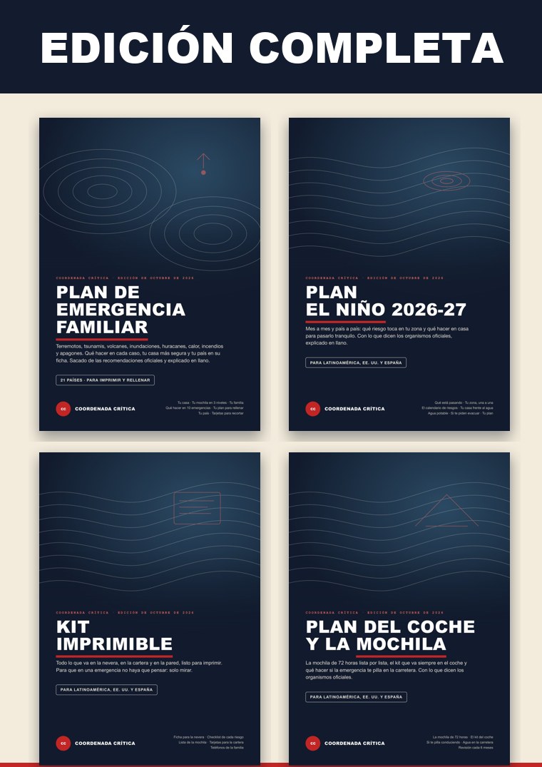 Edición completa: los dos planes, el Kit imprimible y el Plan del coche y la mochila