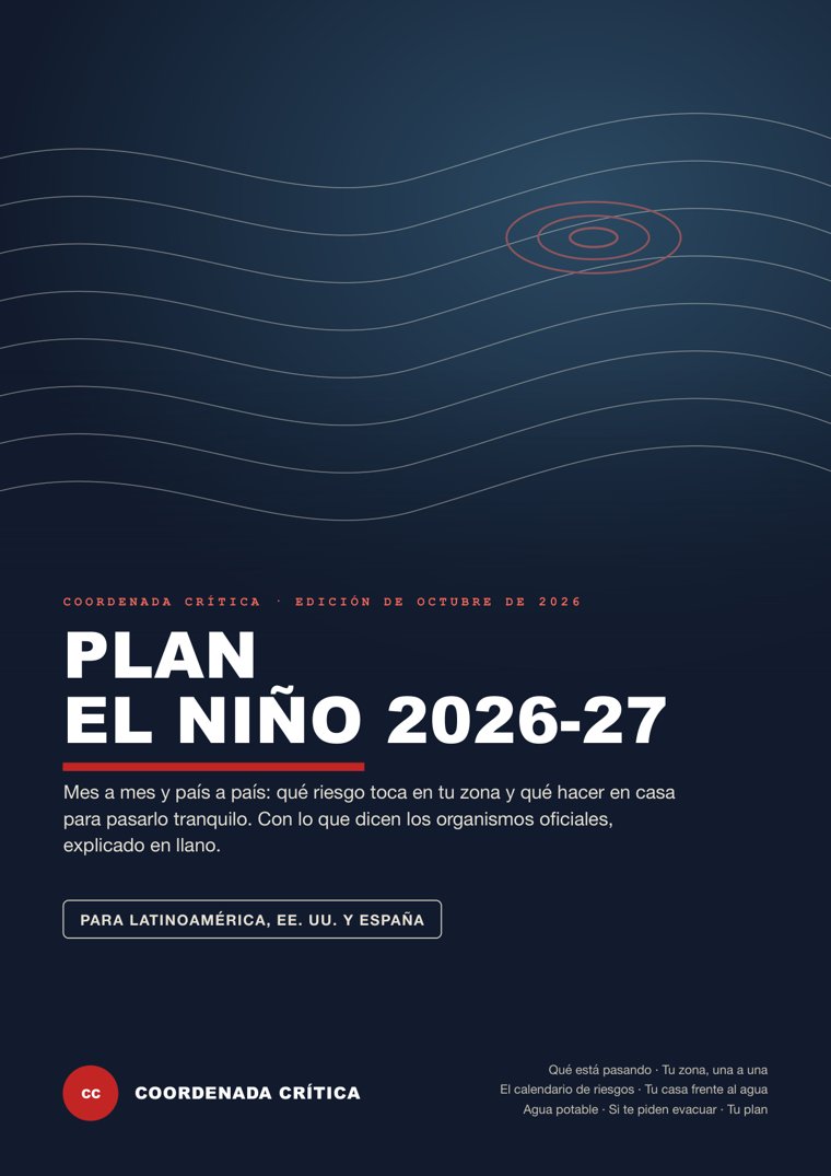 Portada del Plan El Niño 2026-27